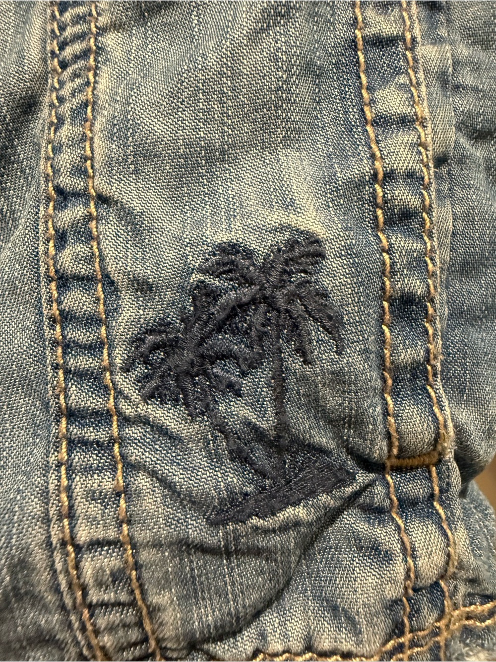 Chambray O'Lei Linen-Blend Jacket XL - Picture 5 of 9